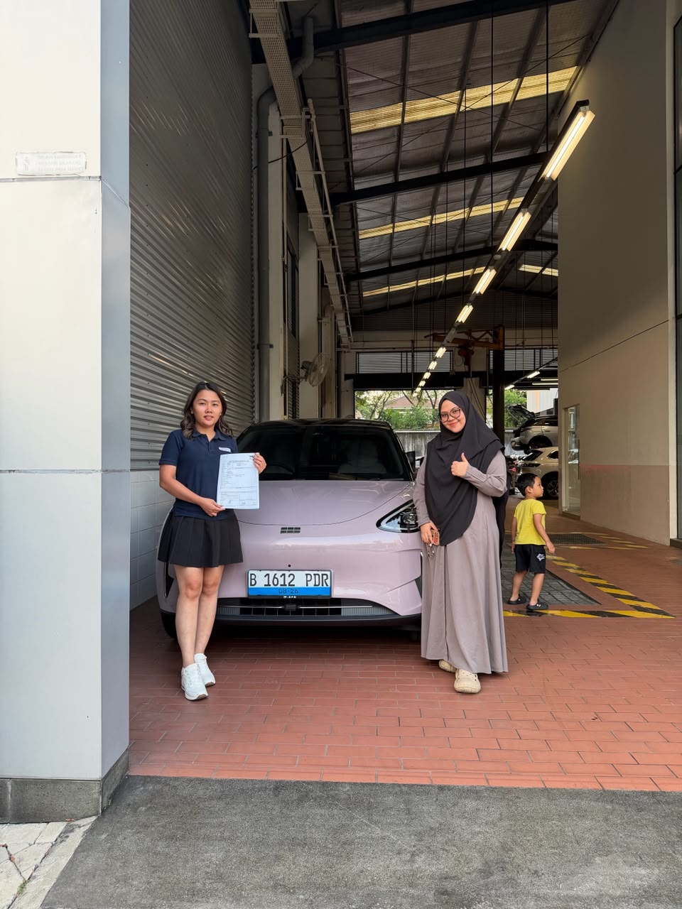 Customer Geely BSD 9