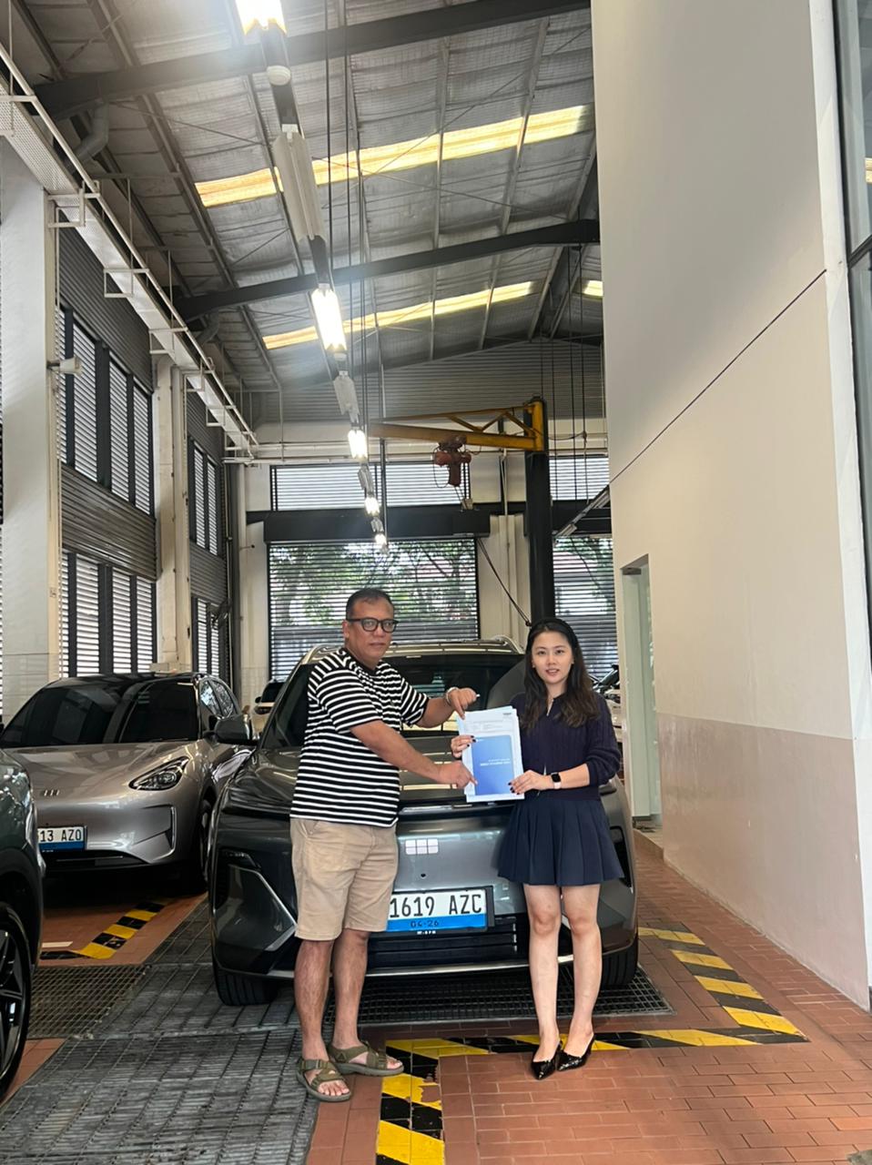 Customer Geely BSD 2