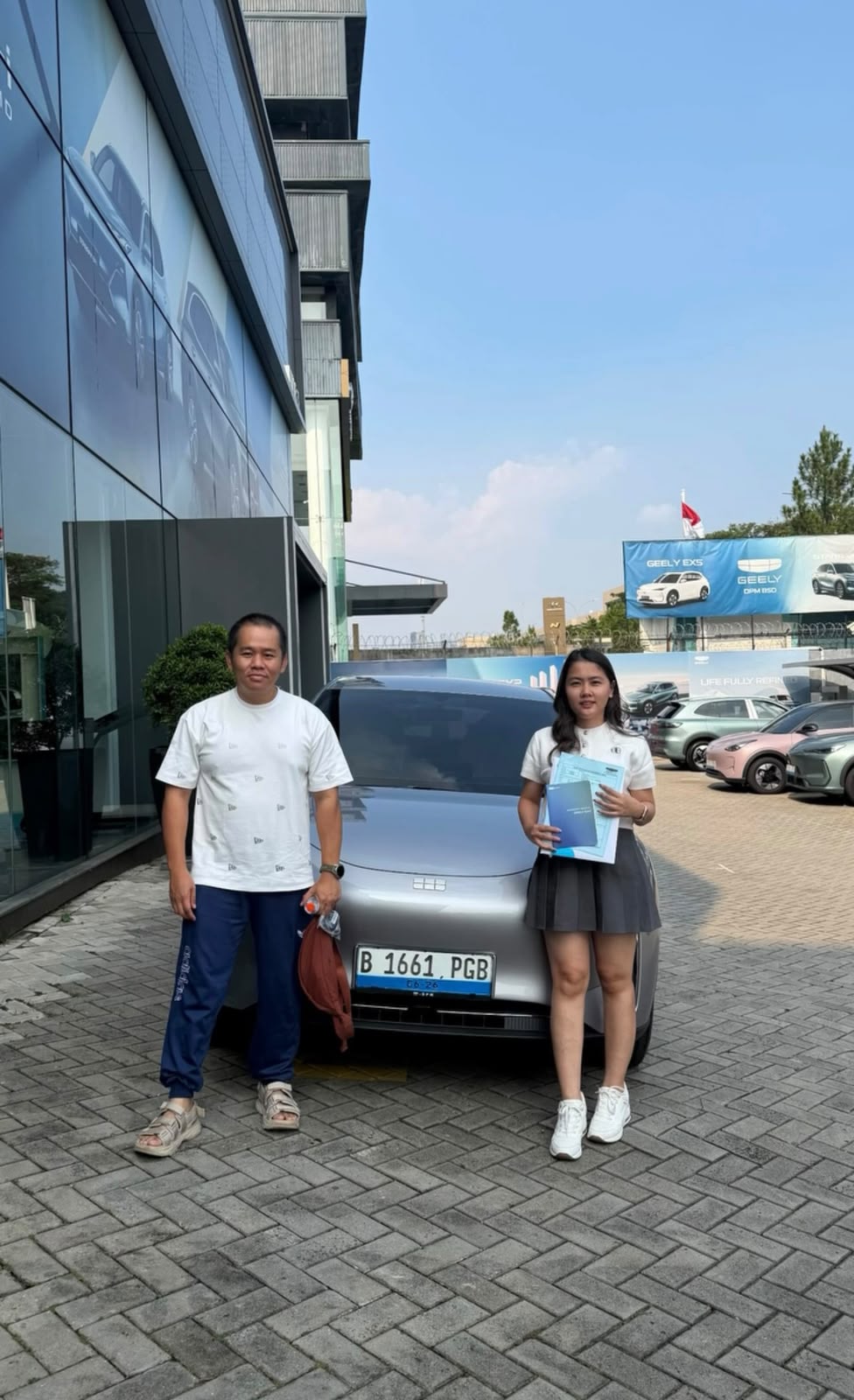 Customer Geely BSD 7